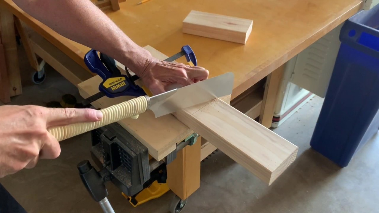 hand carving joinery part 1