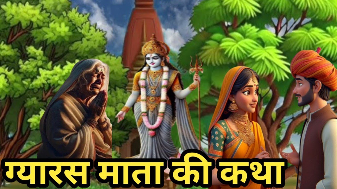 बुढ़ियां माई और उसके बहु बेटे की ग्यारस माता की कहानी/अपरा एकादशी व्रतकथाapra ekadashi@apnisanskriti1