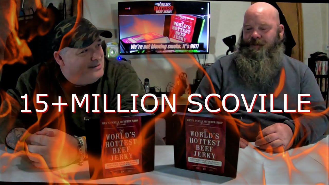 WORLD’S HOTTEST BEEF JERKY | 16 MILLION SHU | GIVE AWAY #HOTTESTJERKYCHALLENGE | #WORLDSHOTTESTJERKY