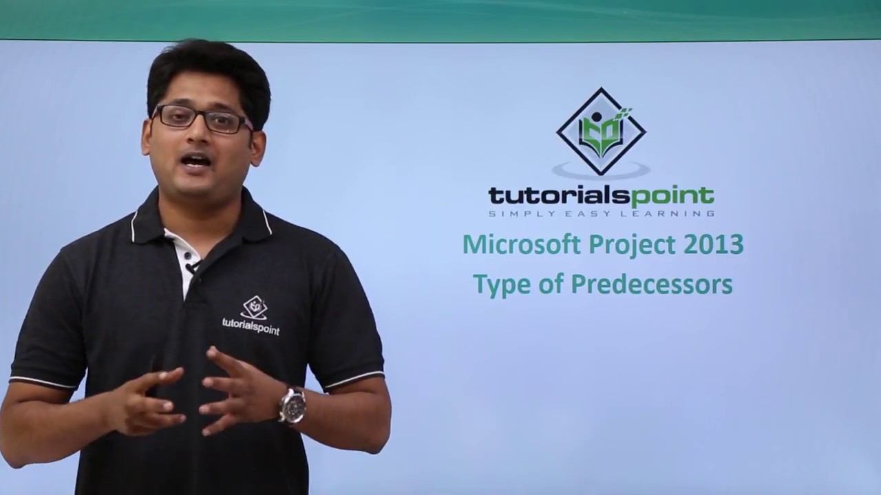 MS Project 2013 - Types of Predecessors