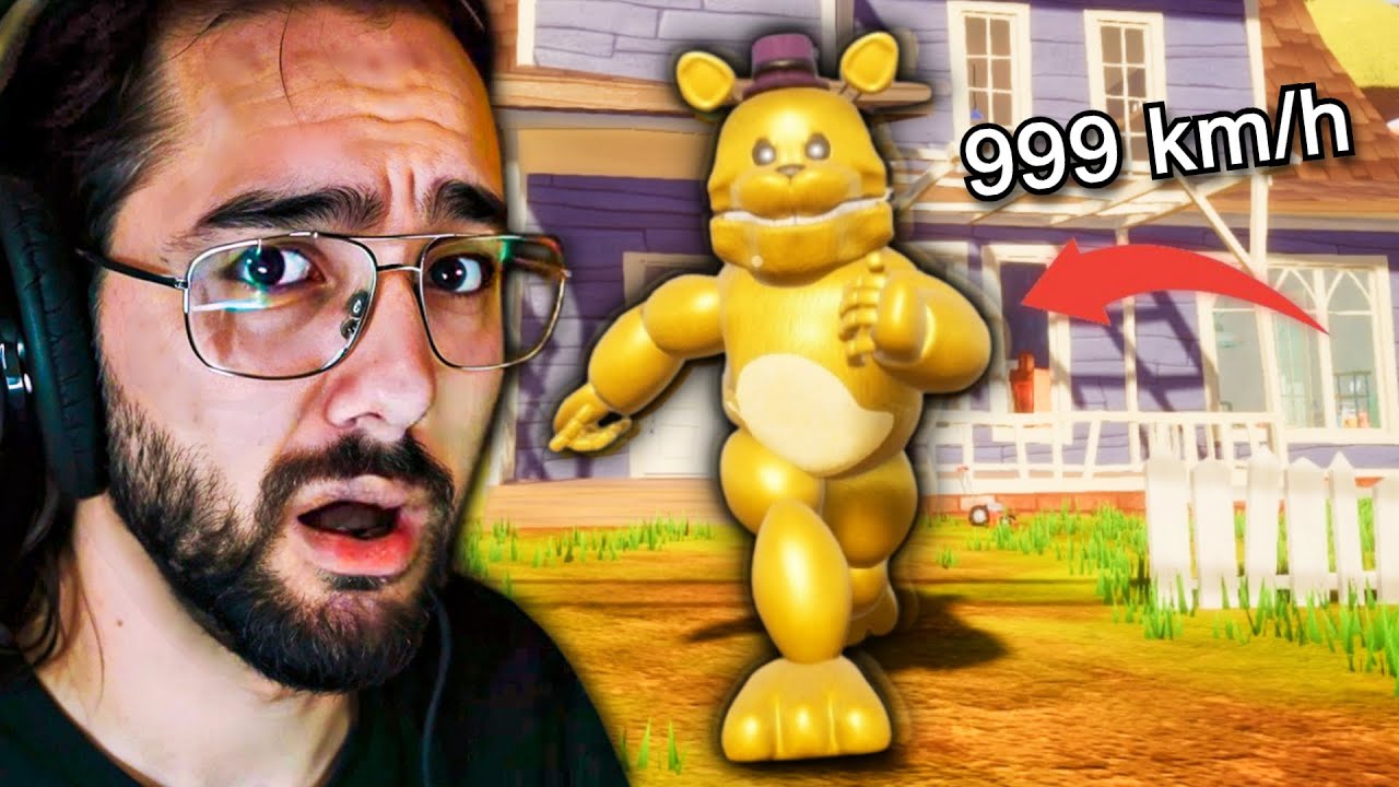 I got touched by a very FAST FREDBEAR 🥀😭