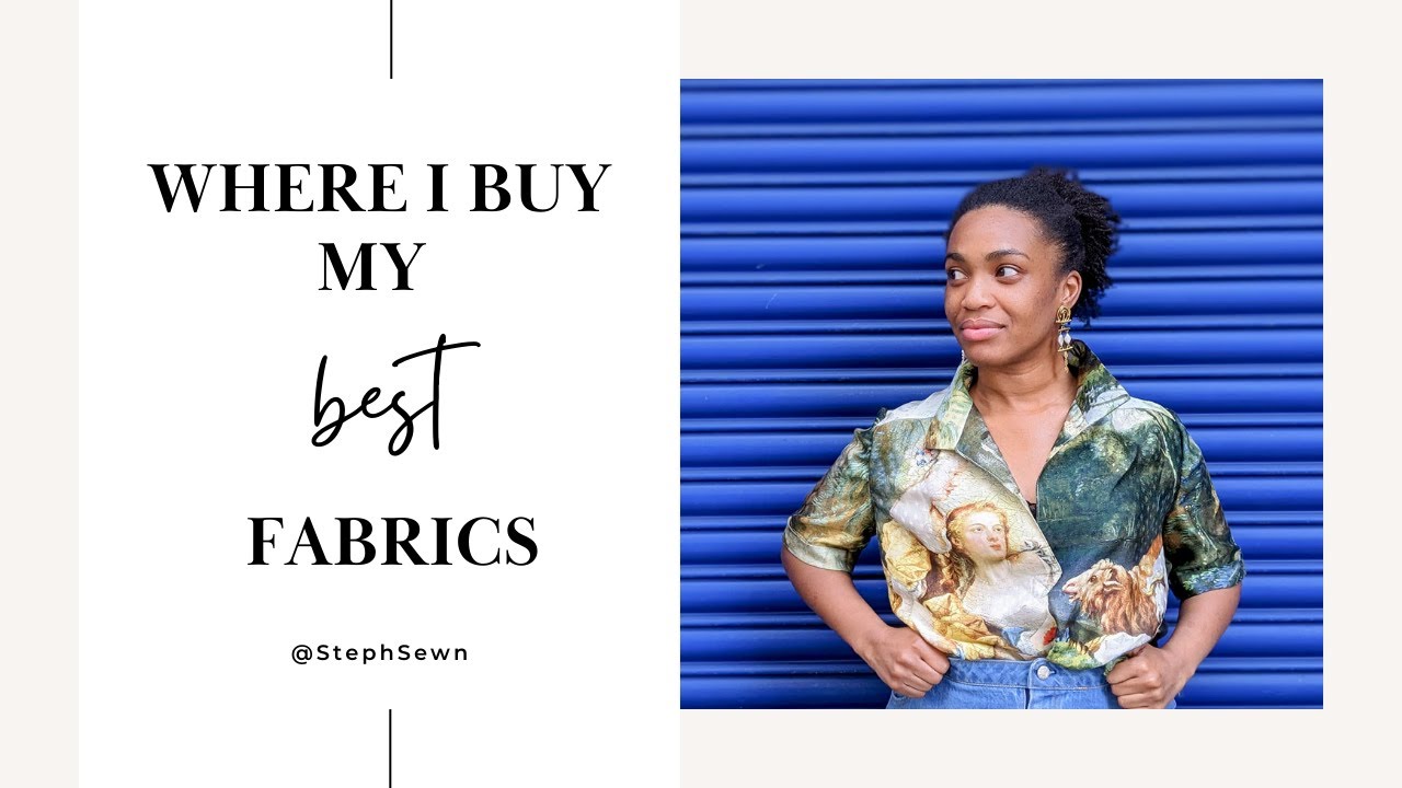 Five fabric shops you NEED to know | Designer fabrics, Activewear, Swim, Wool, and MORE!