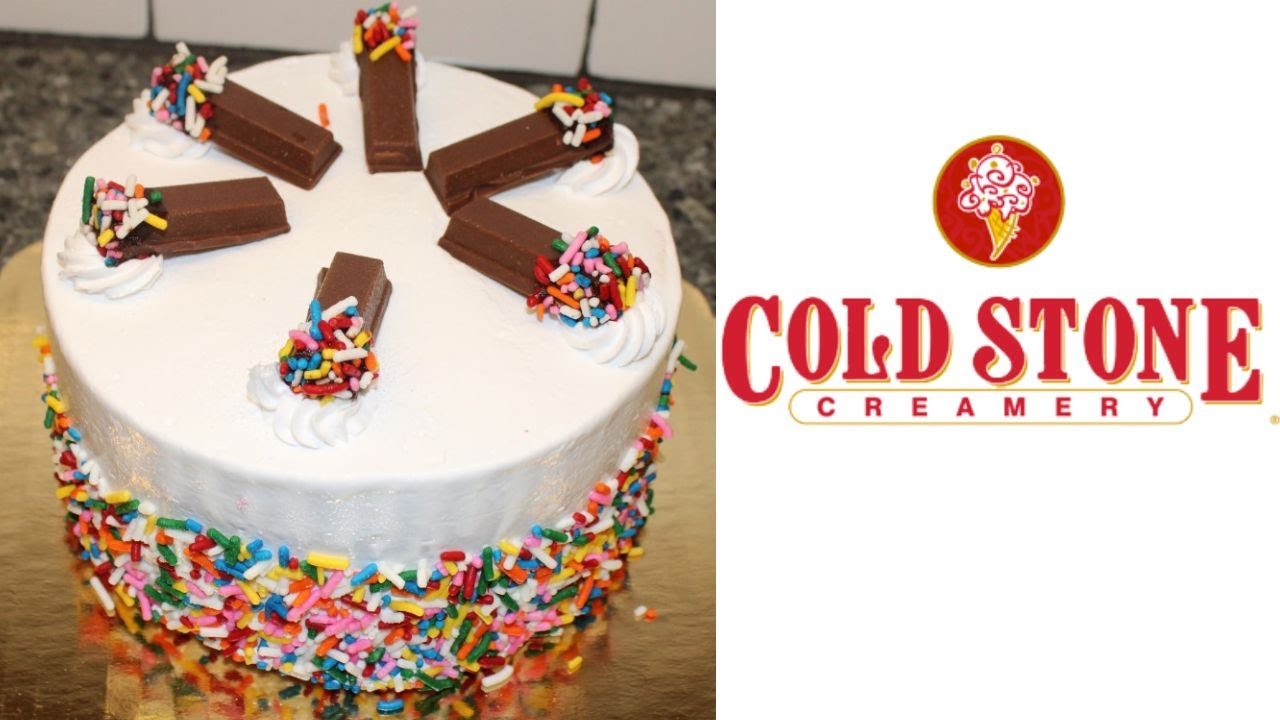 Cold Stone Creamery Cake Batter Confetti Cake Review