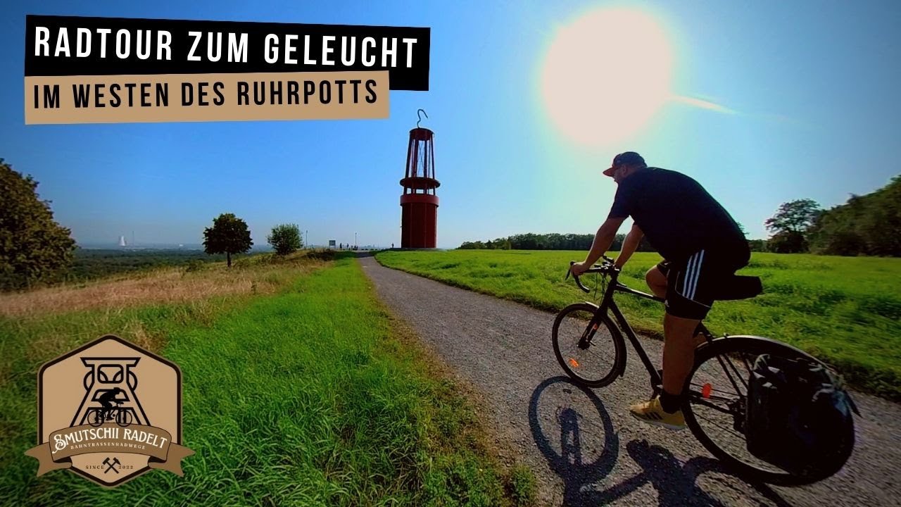 Radtour im westlichen Ruhrgebiet - Per Bahntrassen und Rheinradweg die Highlights des Potts erkunden