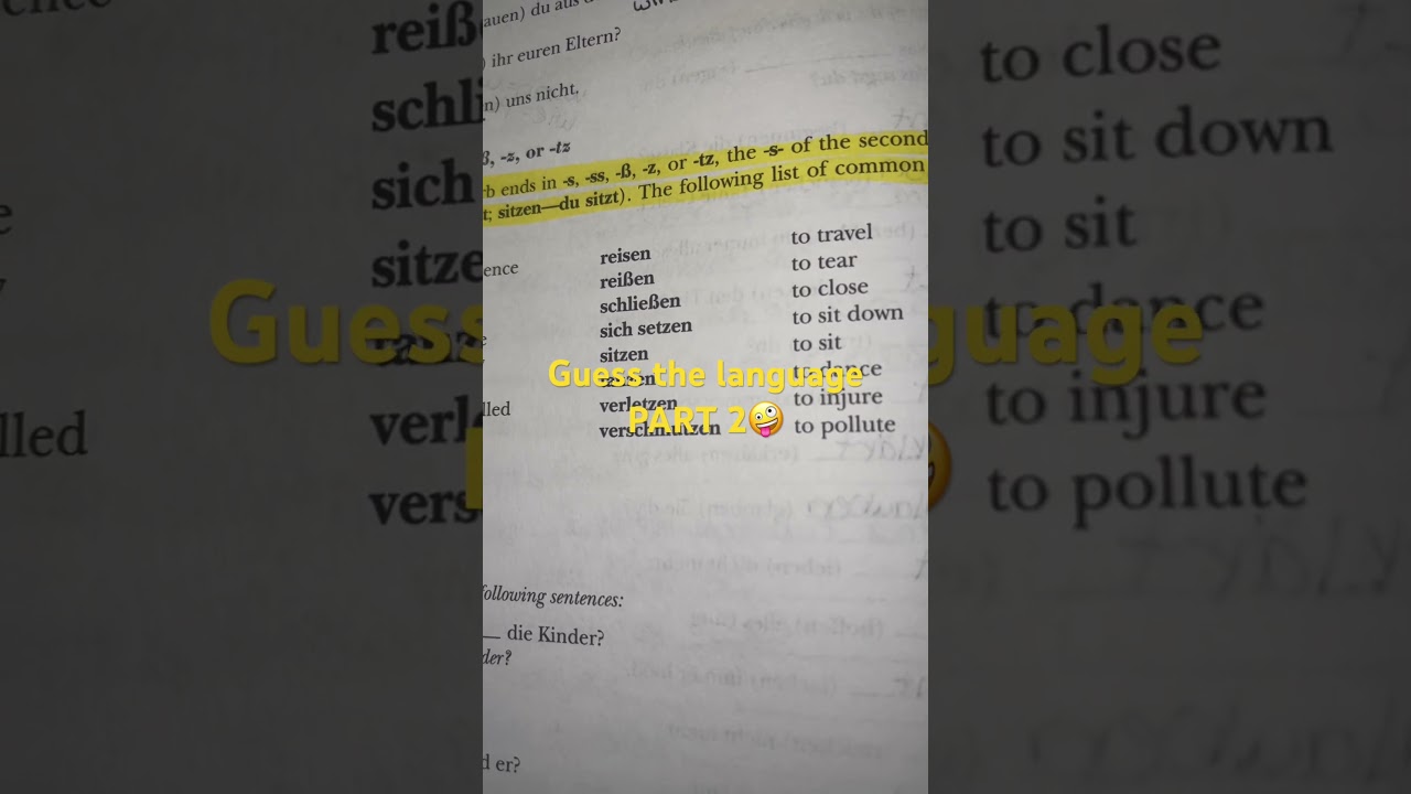 Guess the other language that I’m learning 🤪