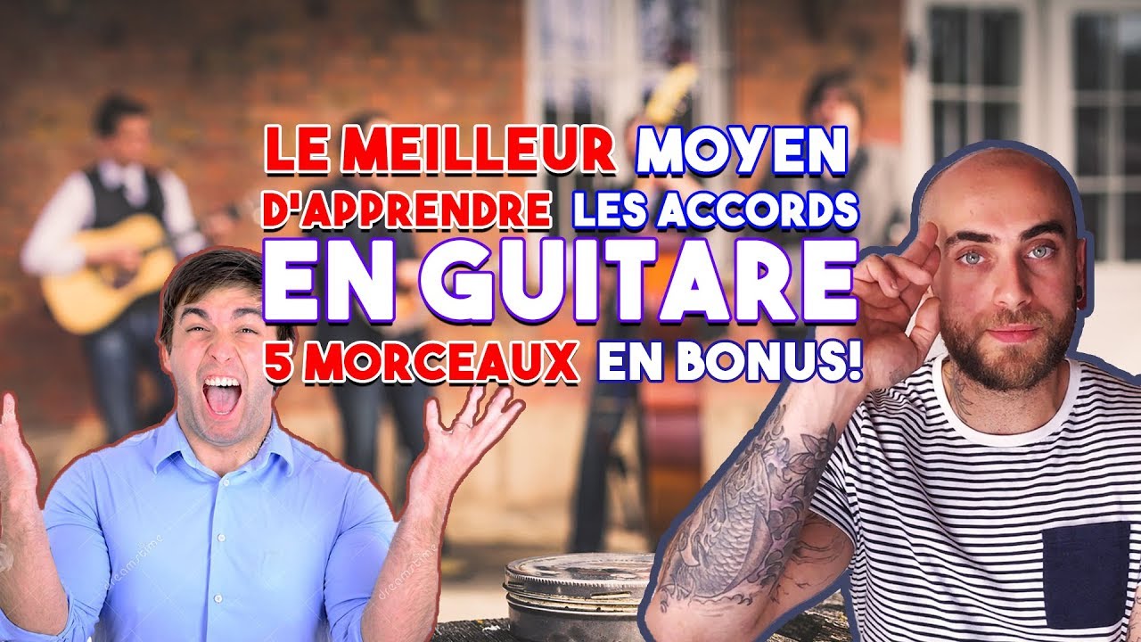 Le MEILLEUR moyen d'apprendre ses ACCORDS - En BONUS 5 Morceaux SIMPLES ET EFFICACES!