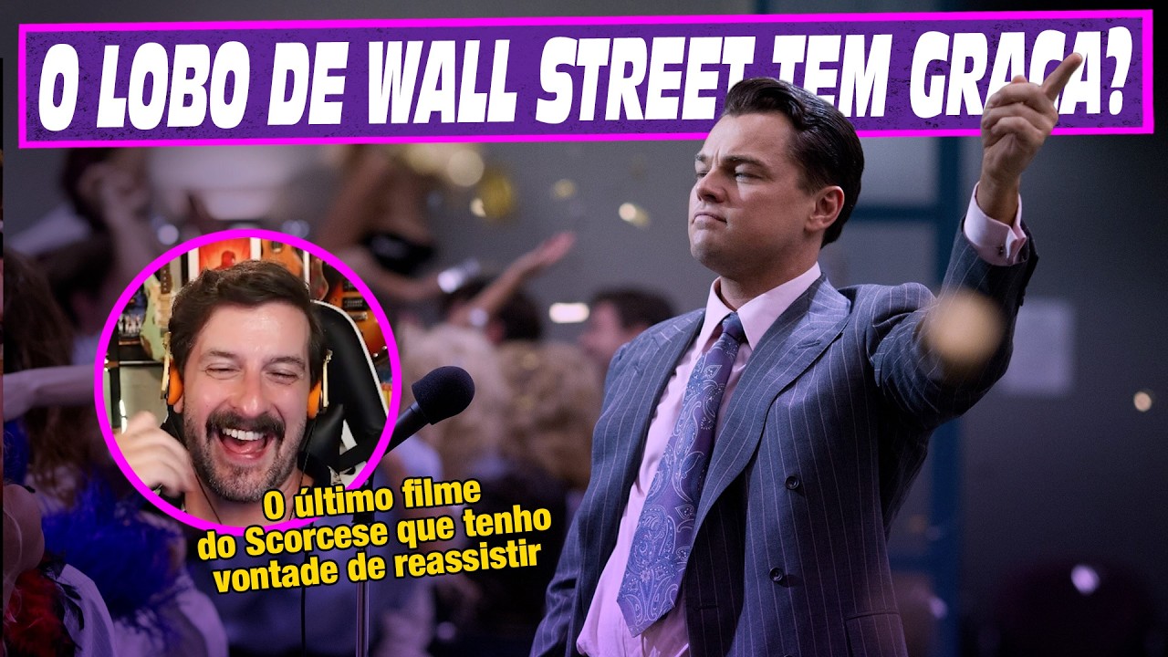 Tentando rir com Lobo de Wall Street