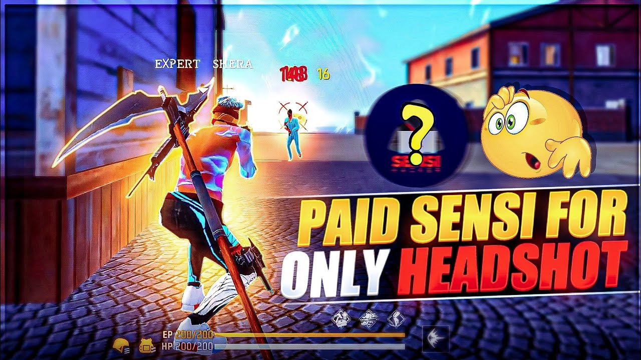 PAID SENSI FOR ONLY HEADSHOT | PAID REGEDIT FREE FIRE PC | BLUESTACKS 5 HEADSHOT SETTINGS