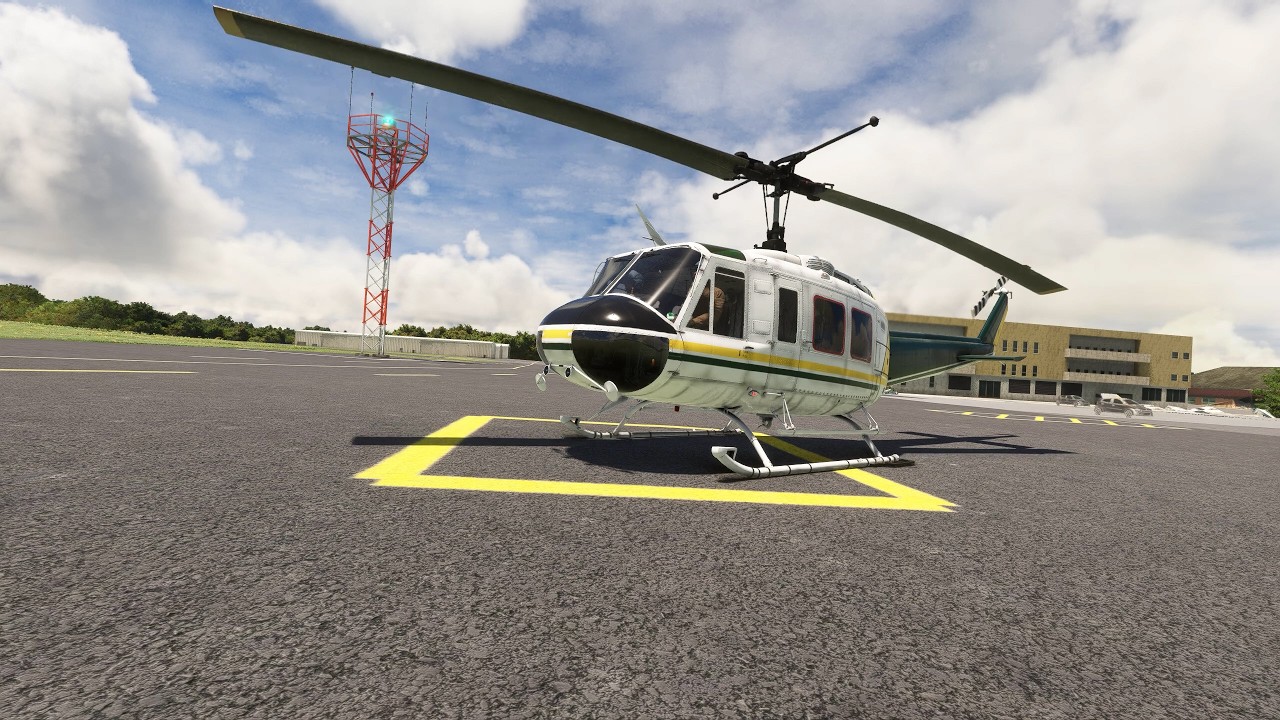 MSFS Full Huey Startup In 5 min. 25 seconds!