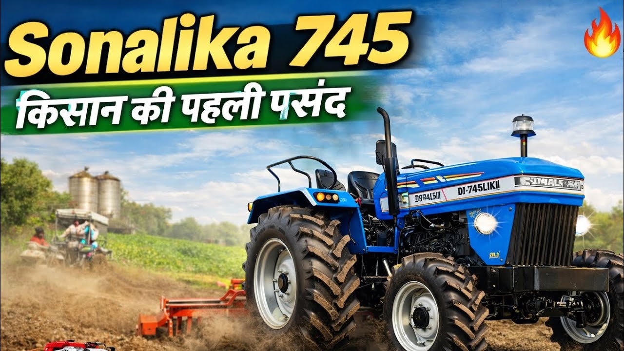 SONALOKA 745 4x4| सोनाली 745 – किसान की पहली पसंद | दमदार इंजन और शानदार परफॉर्मेंस 🚜🔥