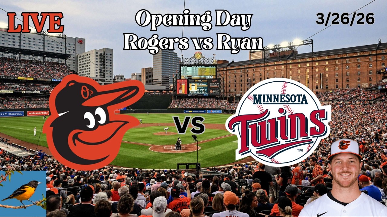 Baltimore Orioles vs Minnesota Twins | LIVE Play-by-Play & Commentary | 3/26/26 | Opening Day!