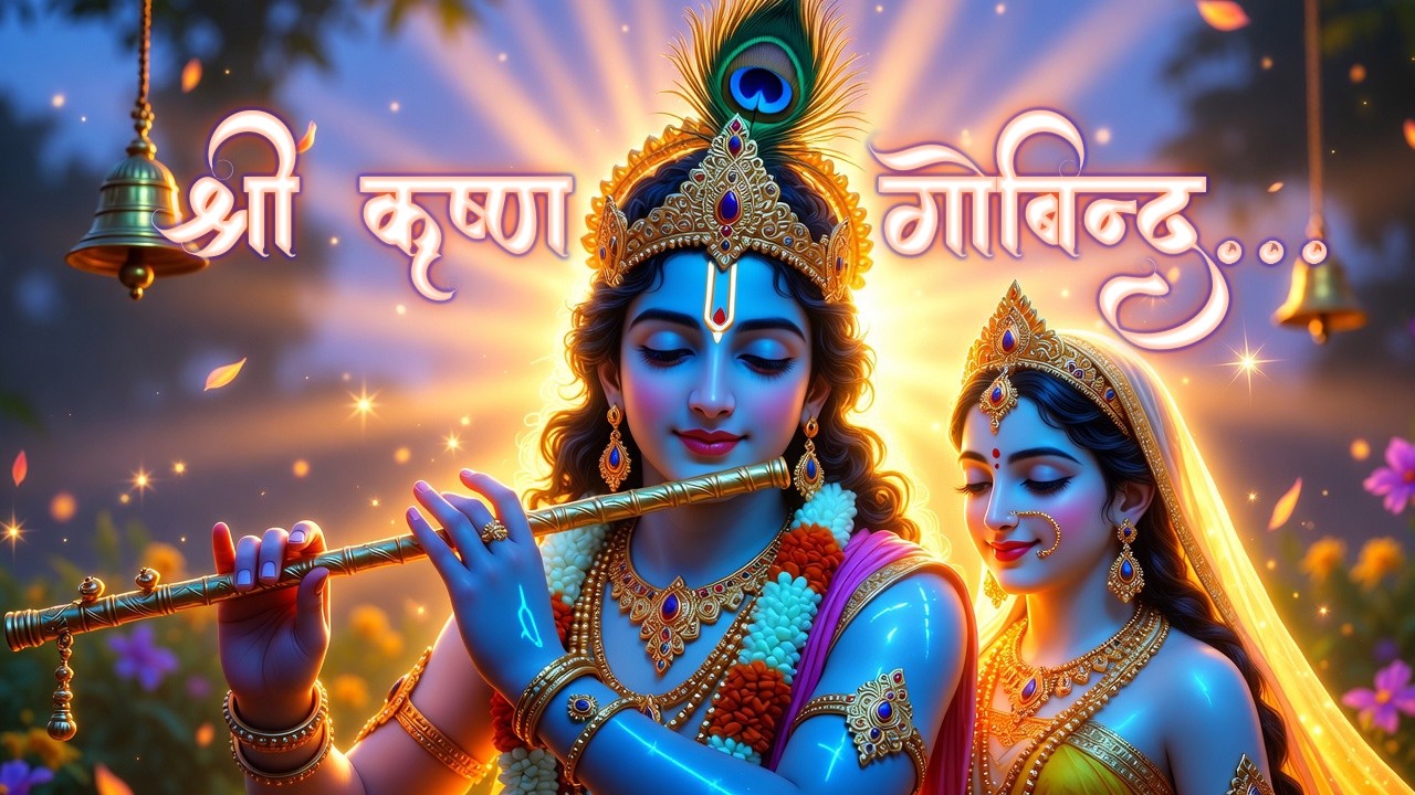 Shree Krishna Govinda Hare Murari | Most Peaceful Krishna Bhajan | Radha Krishna Devotional Song