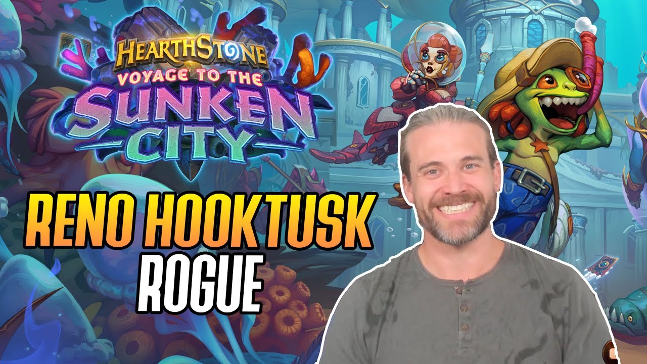 (Hearthstone) NEW CARDS! Reno Tusk Rogue - Voyage to the Sunken City