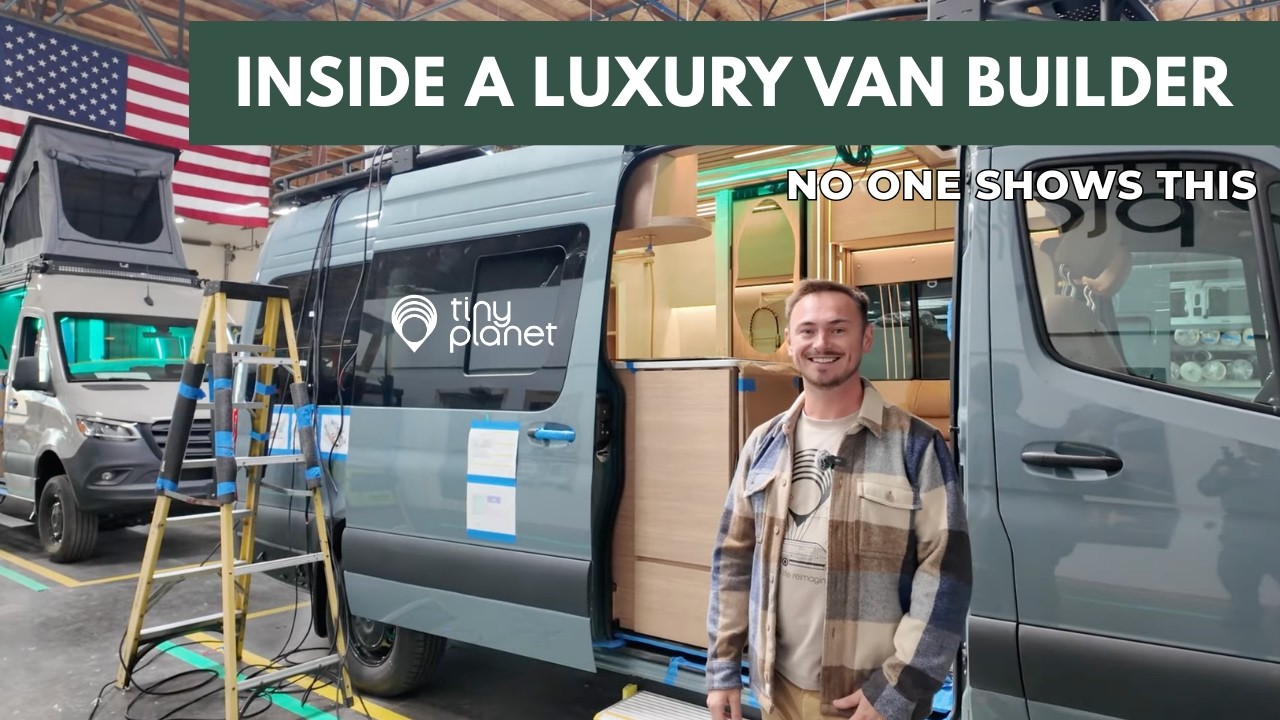 An Inside Look of a Van Builders Conversion Center - Full In-Depth Walkthrough