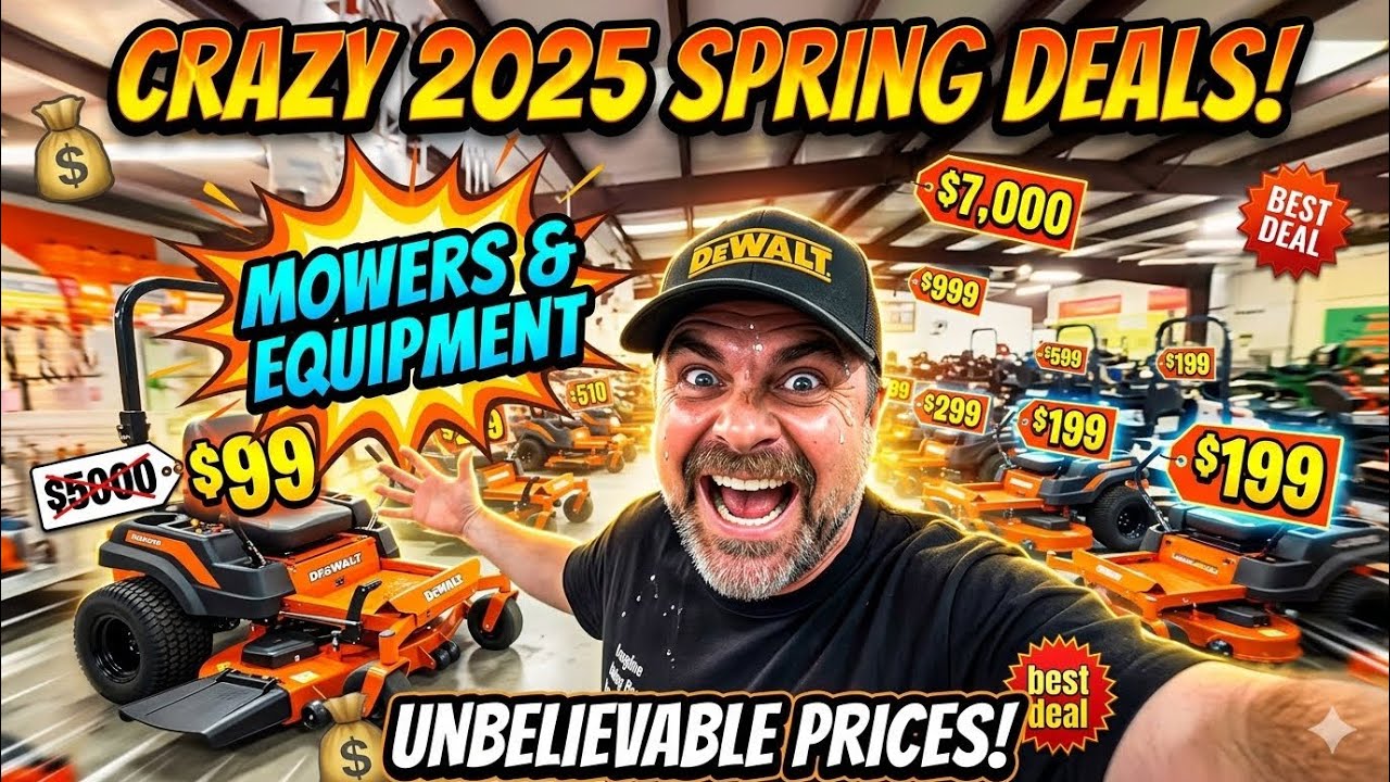 Crazy Prices and Deals for 2025 Spring Season!!   All Factories in Stock and Lowest Prices in Years