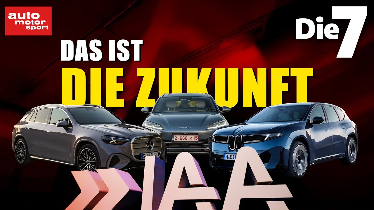 Auto-Premieren & Neuheiten von BMW, Mercedes, BYD und Co. | IAA Mobility 2025 Highlights in München