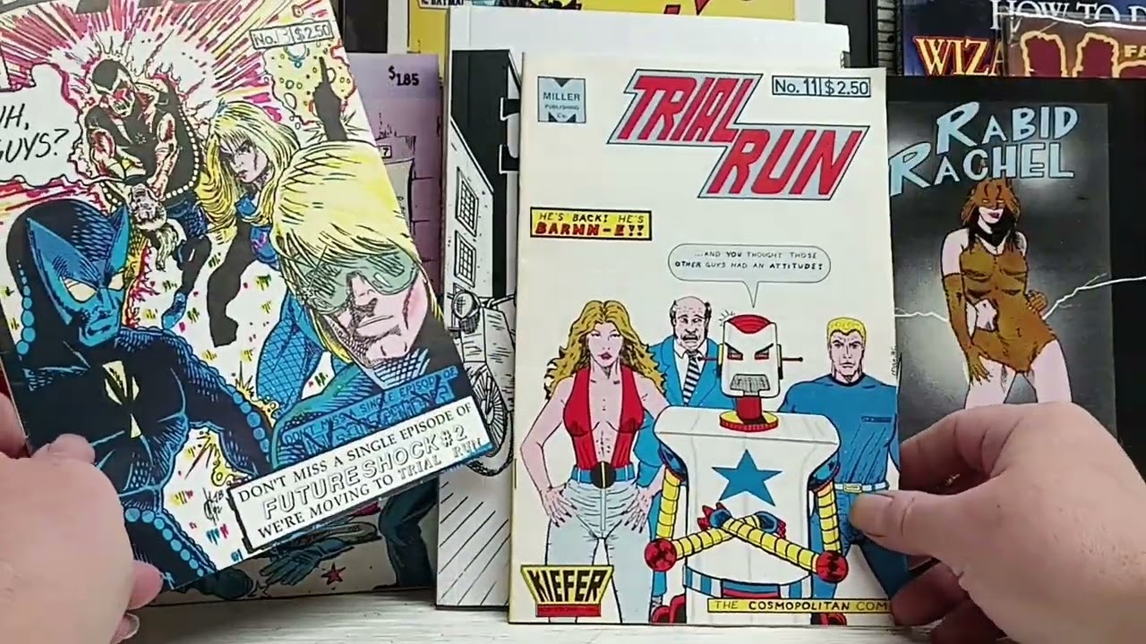 EP 579 Trial Run Anthology Comic from Power Comics / Outlaw Publisher Miller Pub. 1992