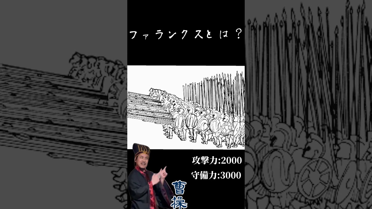 ファランクスとは？ #歴史 #陣 #ファランクス #中世 #ずんだもん #戦争#雑学