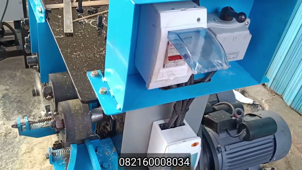 MESIN TUSUK SATE SLICER TANPA PLANNER KELUAR 7 LIDI LANGSUNG