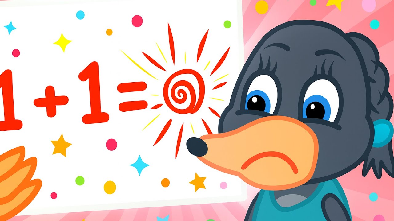 Benny Mole and Friends - ONE PLUS ONE 🤔 Cartoon for Kids 4K
