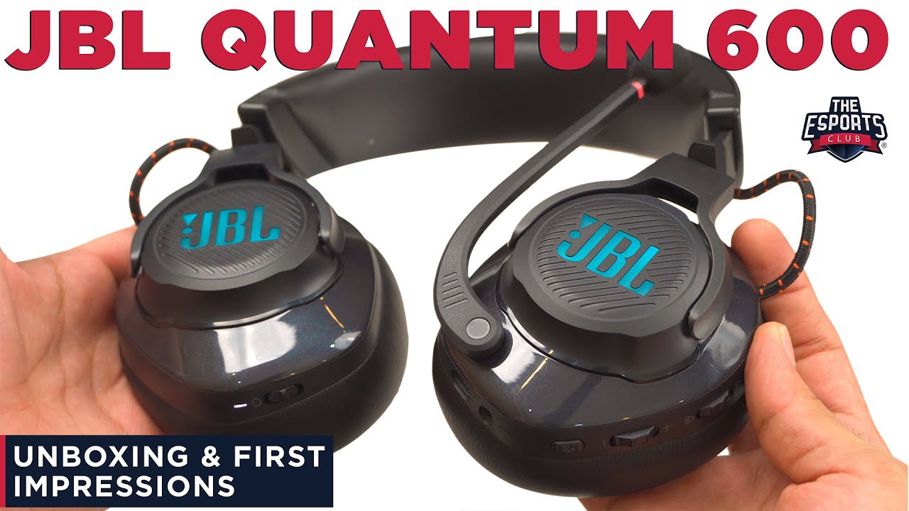 JBL Quantum 600 Unboxing and First Impressions | Wireless Gaming Headset | The Esports Club