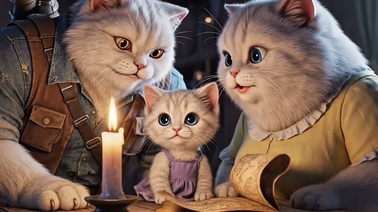 Emotional Story of a Poor Father Cat | From Poverty to Success | Heart-Touching Animal Story