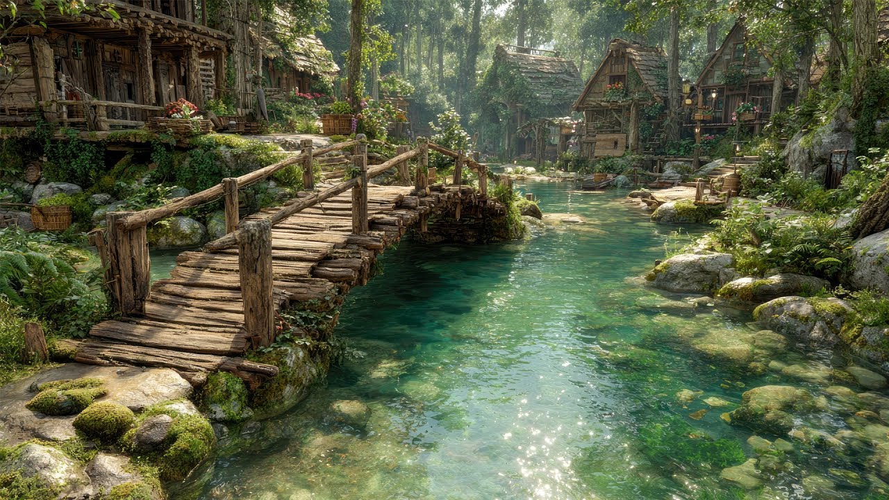 The Woodland Haven | Relaxing Medieval Ambient Music for Work & Focus