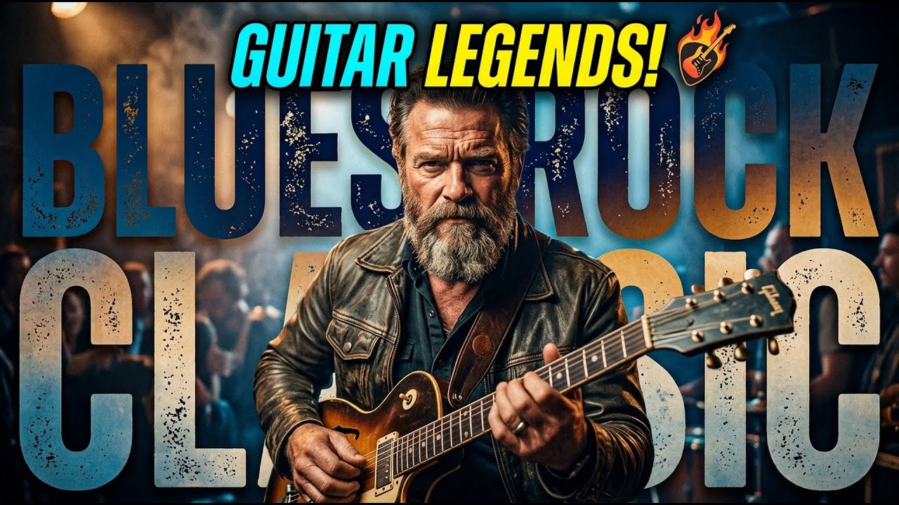 Spirit of SRV, Hendrix, Clapton, Gary Moore, BB King & Rory | Blues Rock Sonic Blaze
