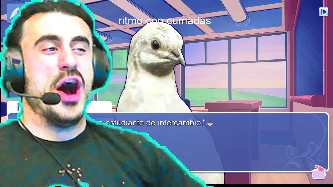 Jagger juega a un juego de palomas
