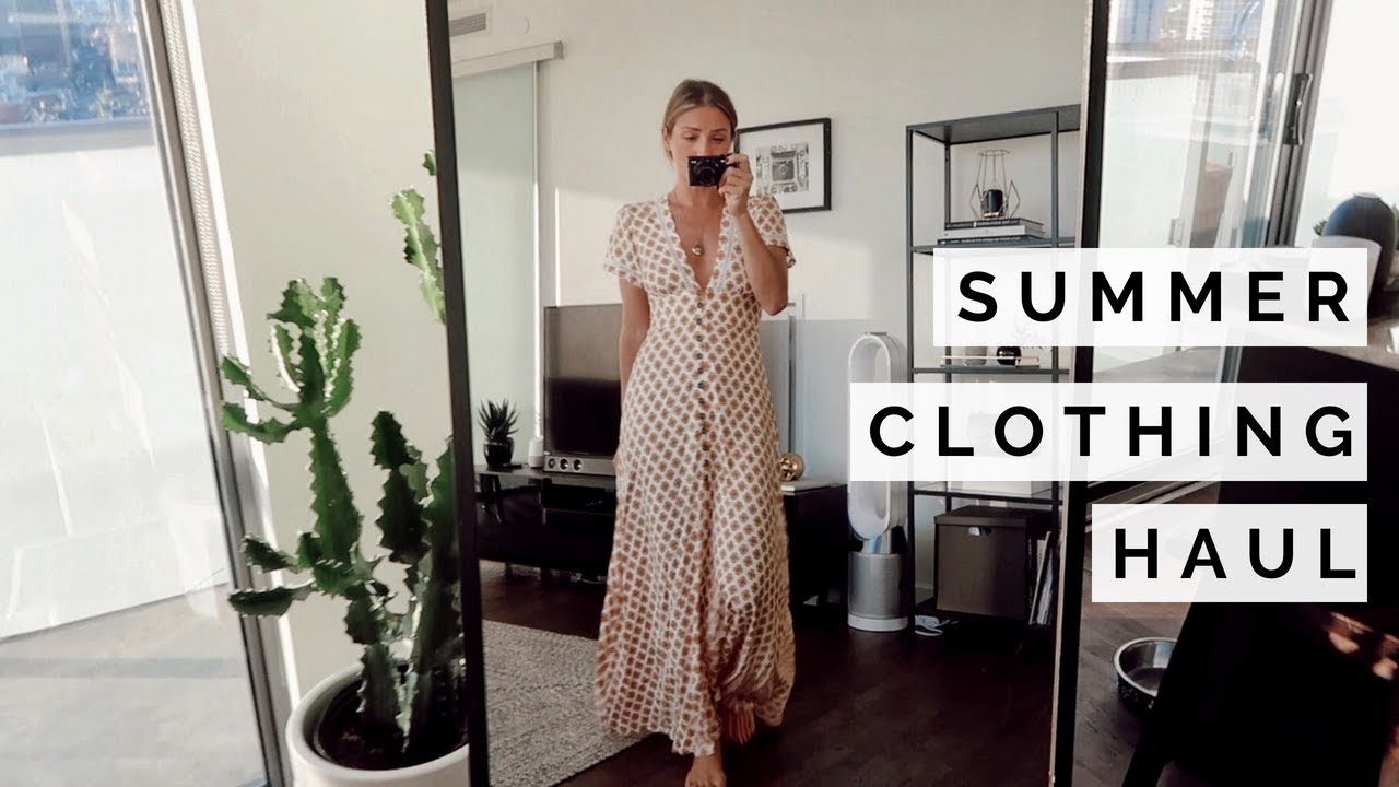 SUMMER CLOTHING HAUL | TRY ON