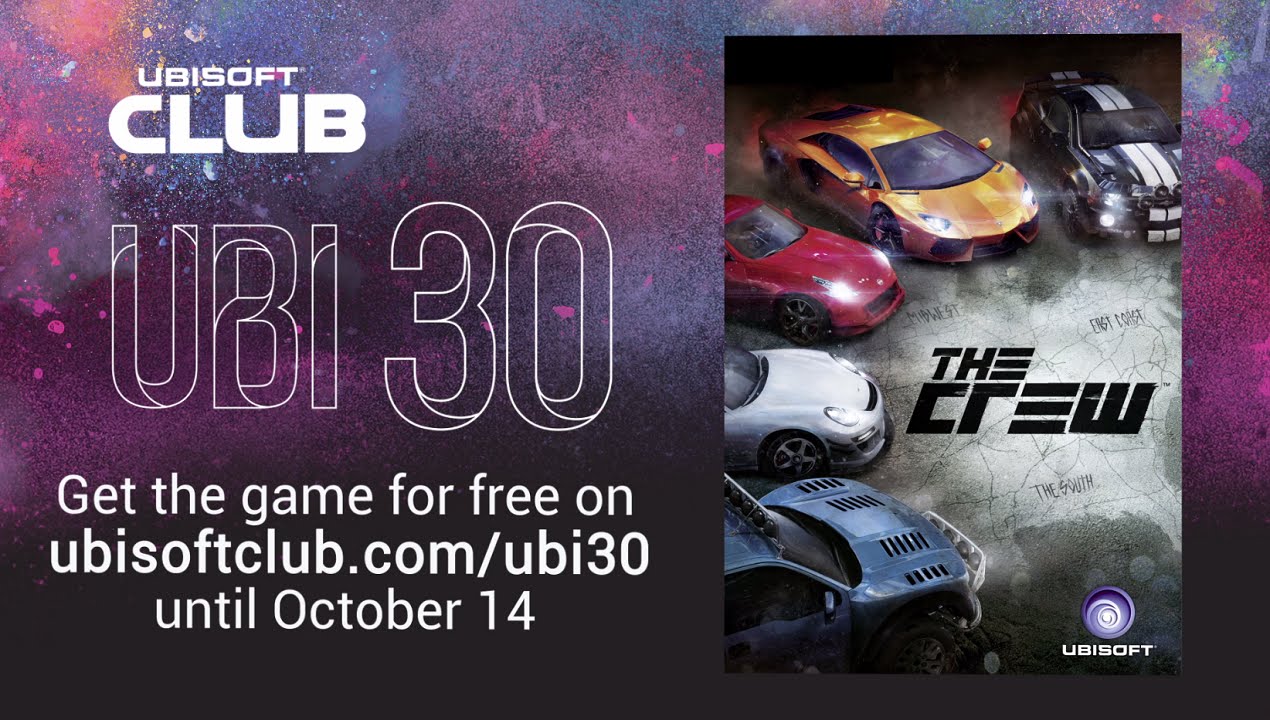 Ubi30 Giveaway - The Crew