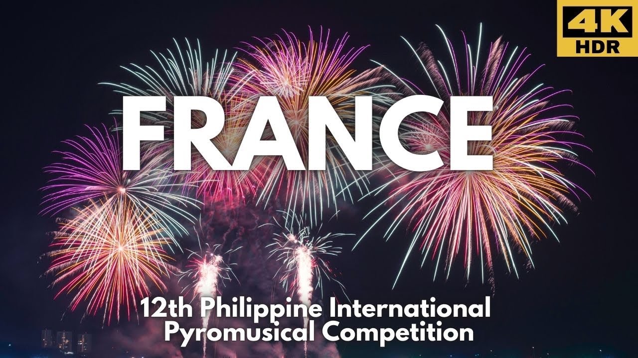 France 🇫🇷 Lights Up SM Mall of Asia! 12th Philippine International Pyromusical Competition