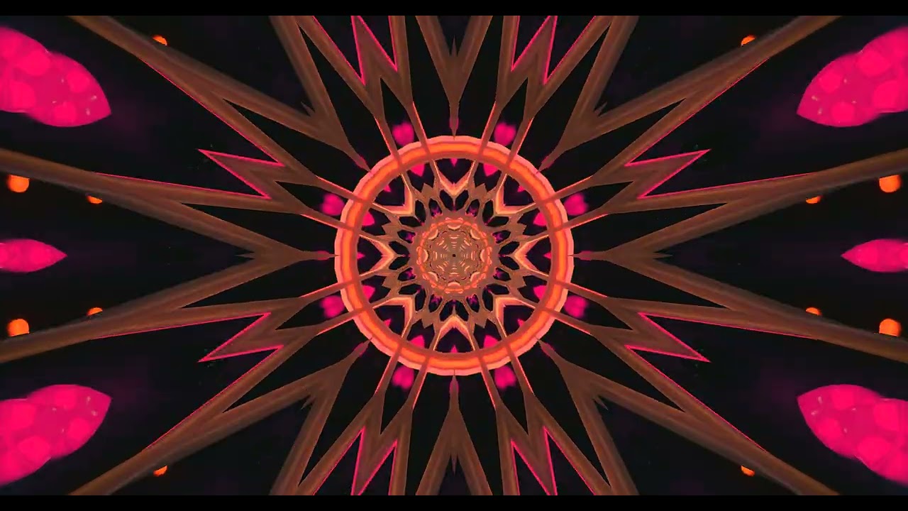 10 hours 4K UHD 60fps Neon Tunnel Screensaver Windows 11 PC VJ Loop Visual Background