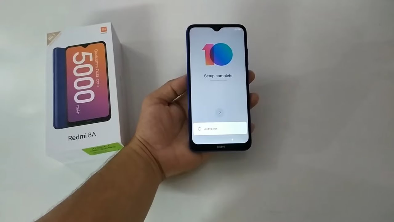 Redmi 8A First Boot | How To Setup Redmi 8A In Hindi | Thetechtv
