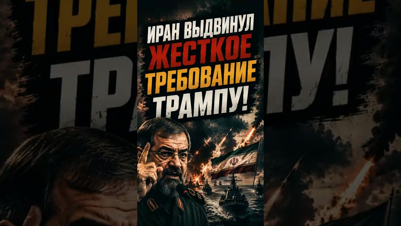 💸 ТЕСТ НА 24 МИЛЛИАРДА: ИРАН ВЫДВИНУЛ ЖЕСТКИЙ УЛЬТИМАТУМ ТРАМПУ!