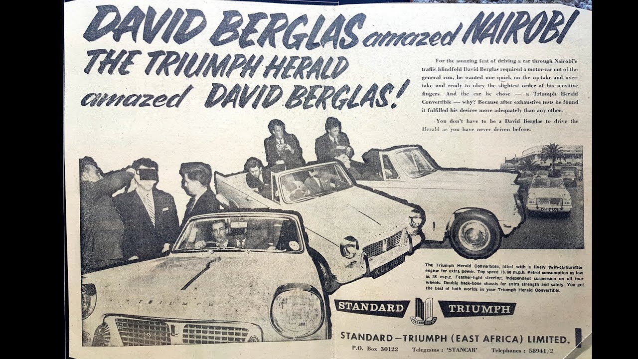 David Berglas - Blindfold Drives