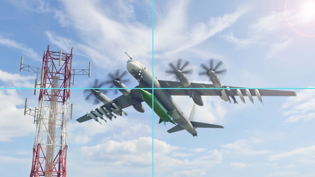 Russian Bomber Jet with 55000 Tons of Bomb Warheads Shot Down by Missile