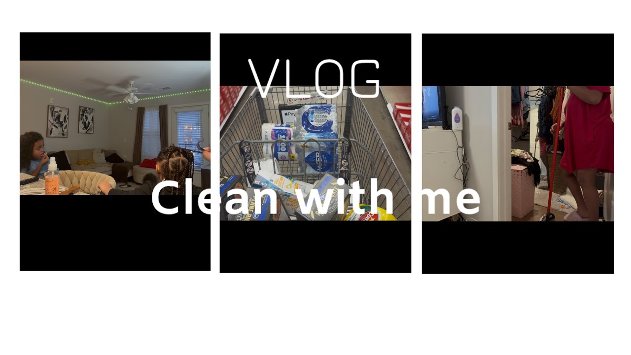 VLOG| CLEAN WITH ME | TODDLER MOM| GETTING THINGS DONE