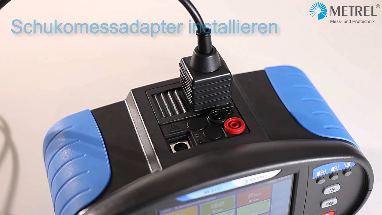 Eurotest XC 01 Prüfung von elektrischen Anlagen VDE 0100-600 / 0105-100 DGUV-V3
