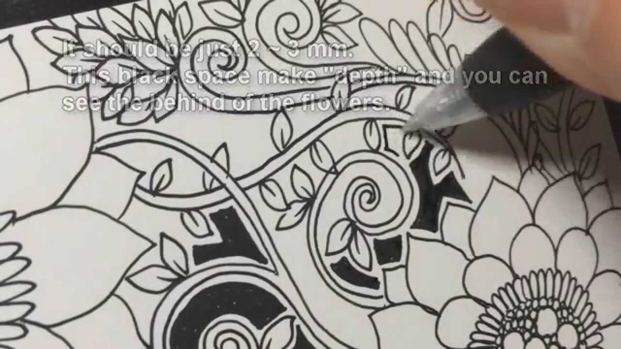 How to provide a feeling of depth on your drawings