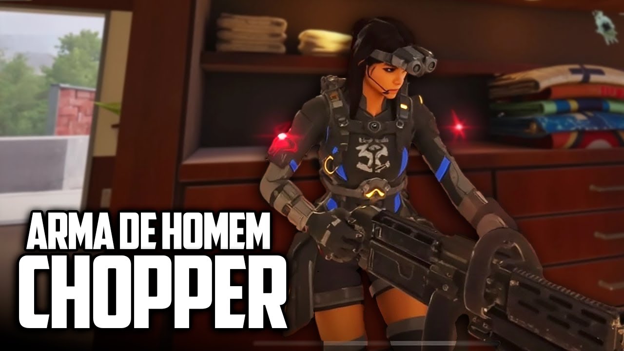 CHOPPER, A ARMA META DO TRABALHADOR BRASILEIRO - COD Mobile