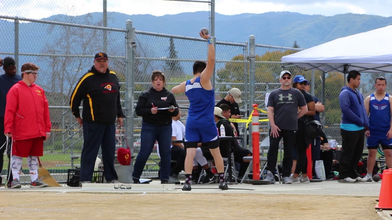 Varsity Boys Shot put - Anthony Leong