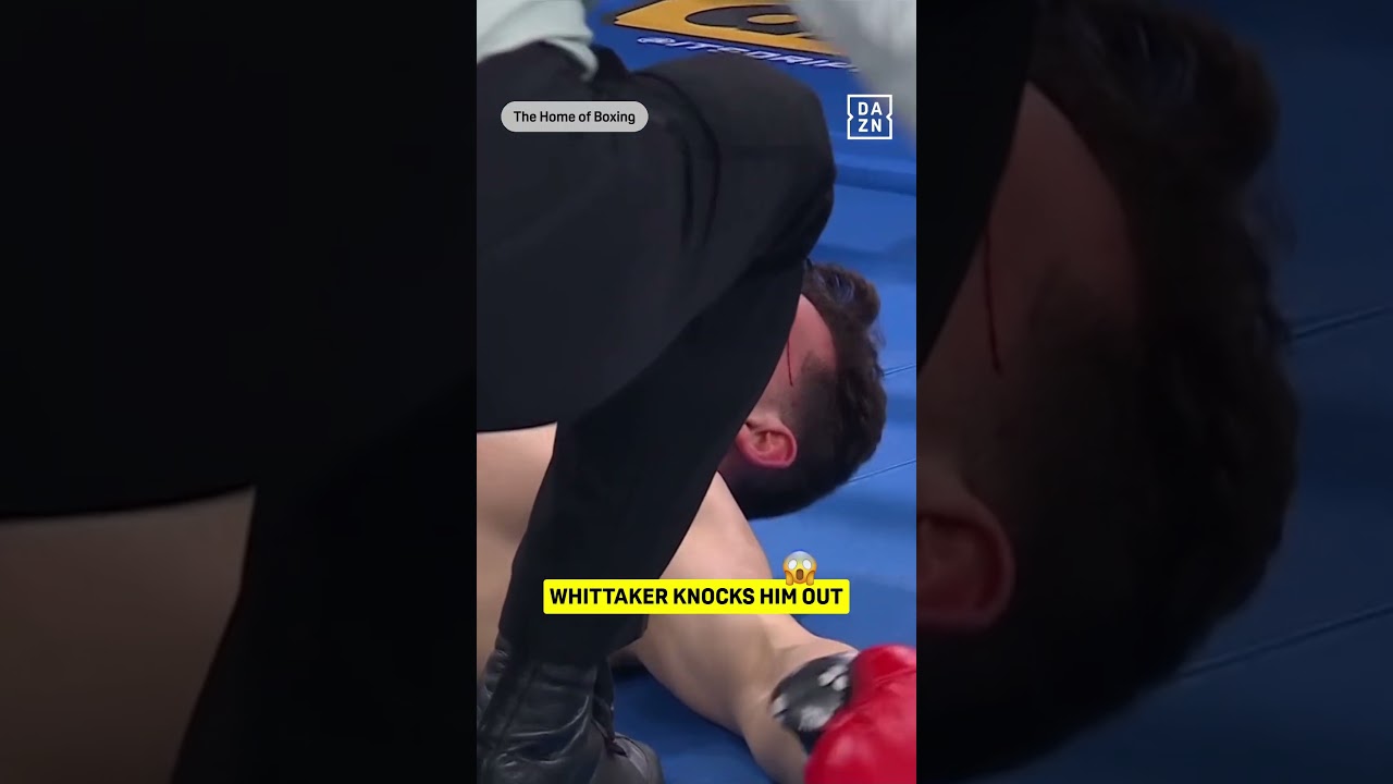 BEN WHITTAKER KNOCKED HIM OUT COLD 😱😱 #shorts