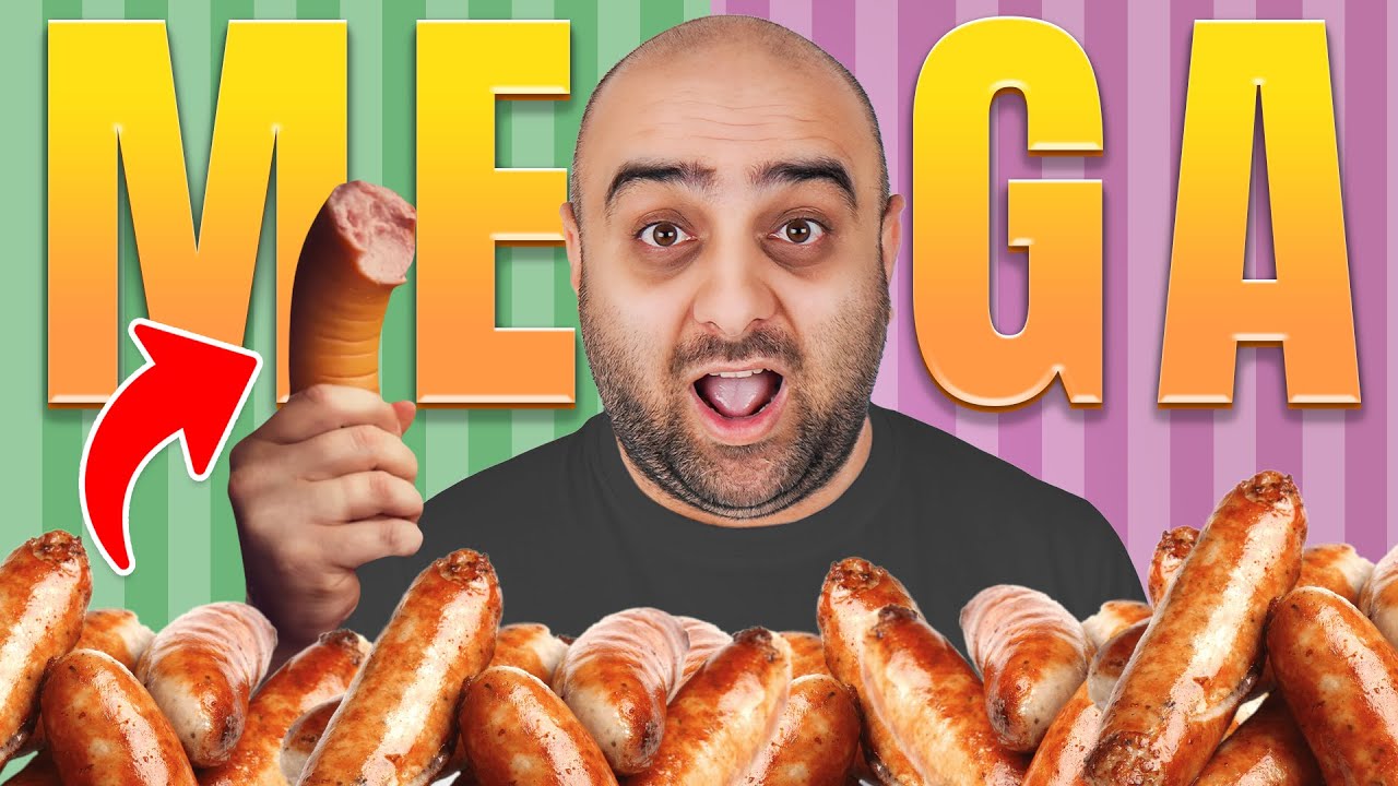 مگا چالش سوسیس 😫🤷‍♀️ ۲۰۰ تا سوسیس رو خوردیم