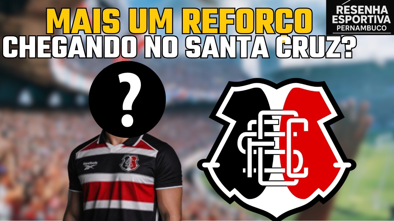 MAIS UM REFORÇO A CAMINHO DO SANTA CRUZ? TRICOLOR SEGUE EM BUSCA DE MAIS REFORÇOS.