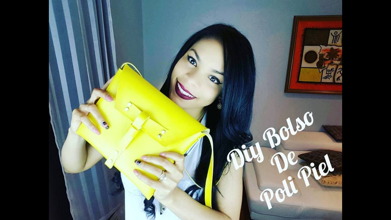 DIY BOLSO DE POLI PIEL