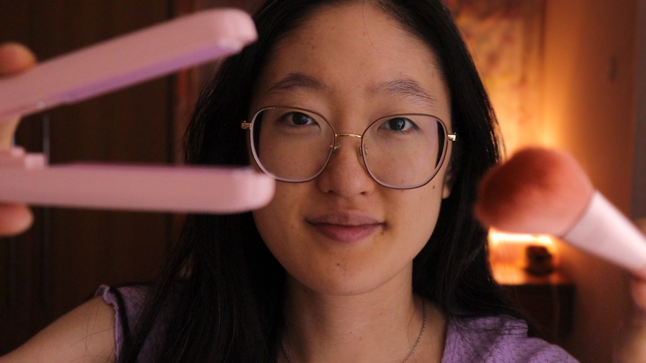 ASMR ROLEPLAY: MAQUIANDO VOC&Ecirc; PARA A FACULDADE 💄💗 (FALA SUAVE, SEM AN&Uacute;NCIOS NO MEIO)