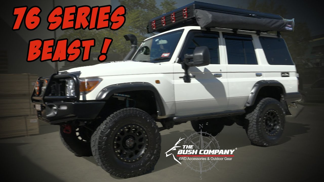 76 Series Beast - AX27 and 270 XT Awning - The Bush Company