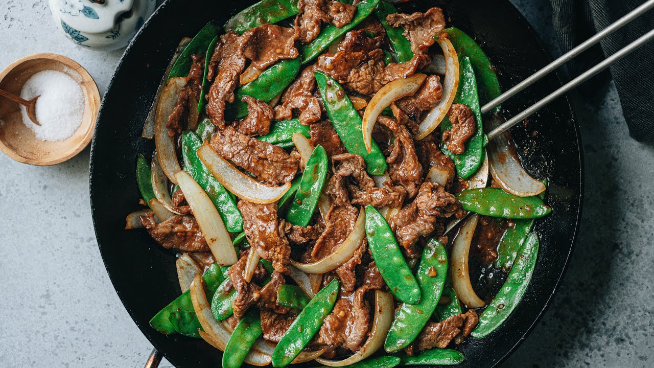 Beef with Snow Peas (Recipe)