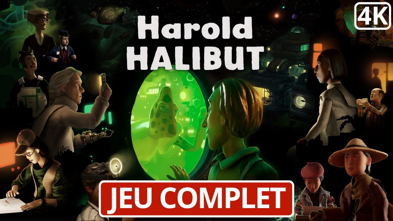 HAROLD HALIBUT - Jeu Complet - Gameplay fr - 4K